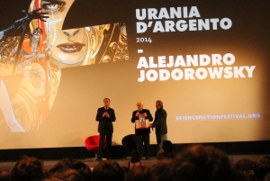 Jodorowsky riceve il premio Urania d'Argento 2014